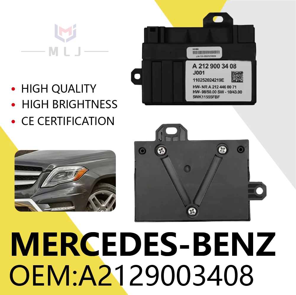 

A2129003408 For Mercedes-Benz C S Class W204 W221 W164 ML350 ML550 W251 A0009003101 DRL Fuel Pump Control Module Car Accessories