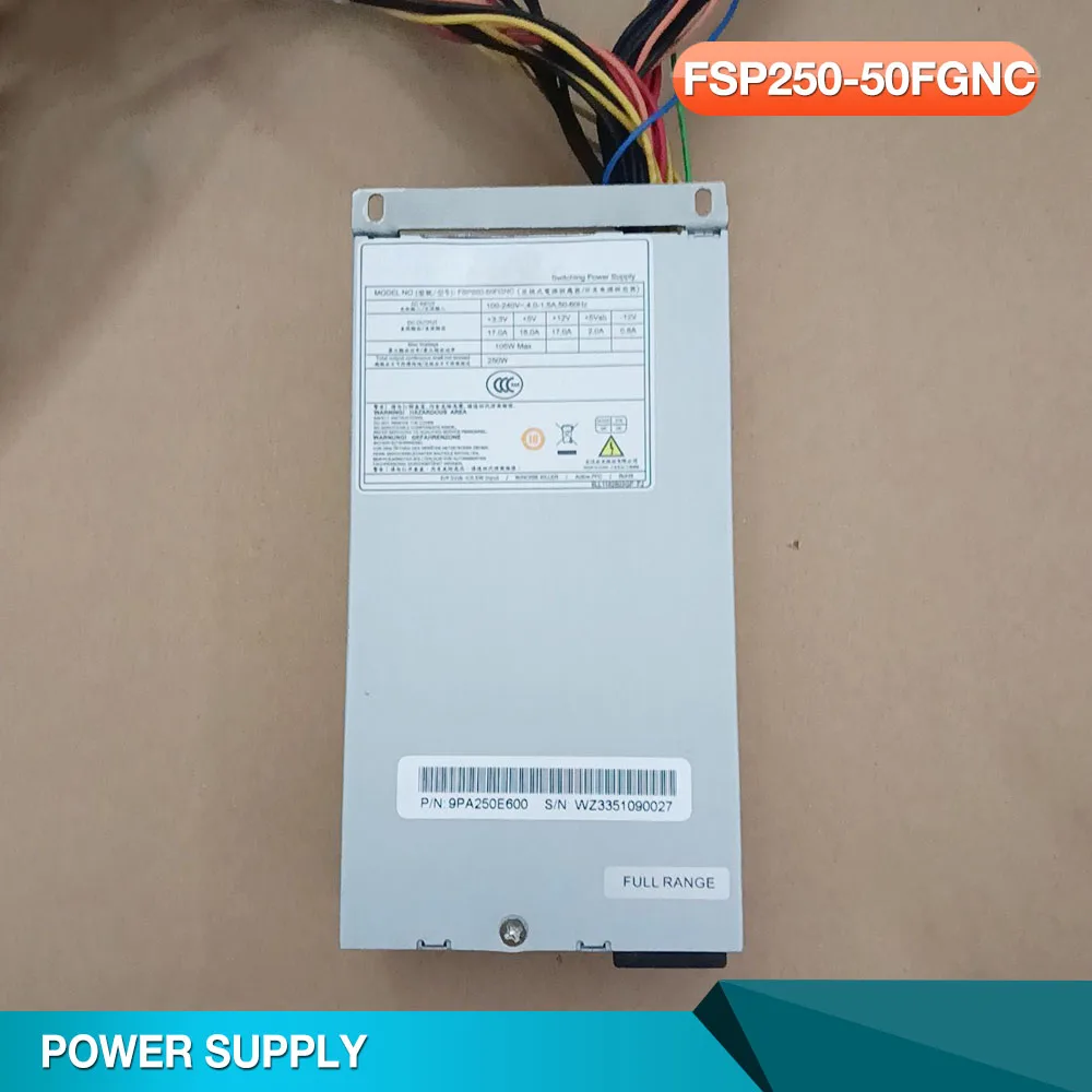 

Для промышленного контрольного компьютера FSP 250 Вт 1U небольшой источник питания FSP250-50FGNC