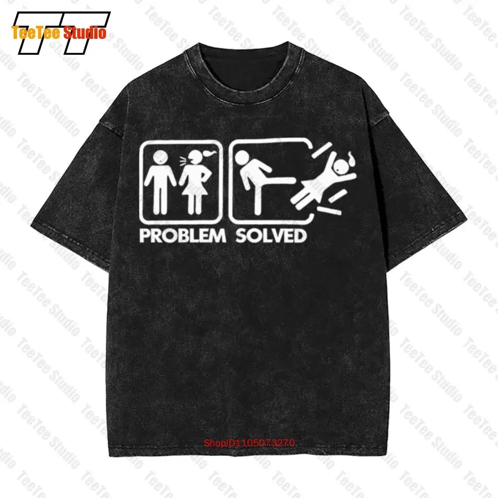 Problem Solved Divorce Ex Wife Marriage Essential Hip Hop T-Shirt 8T5J