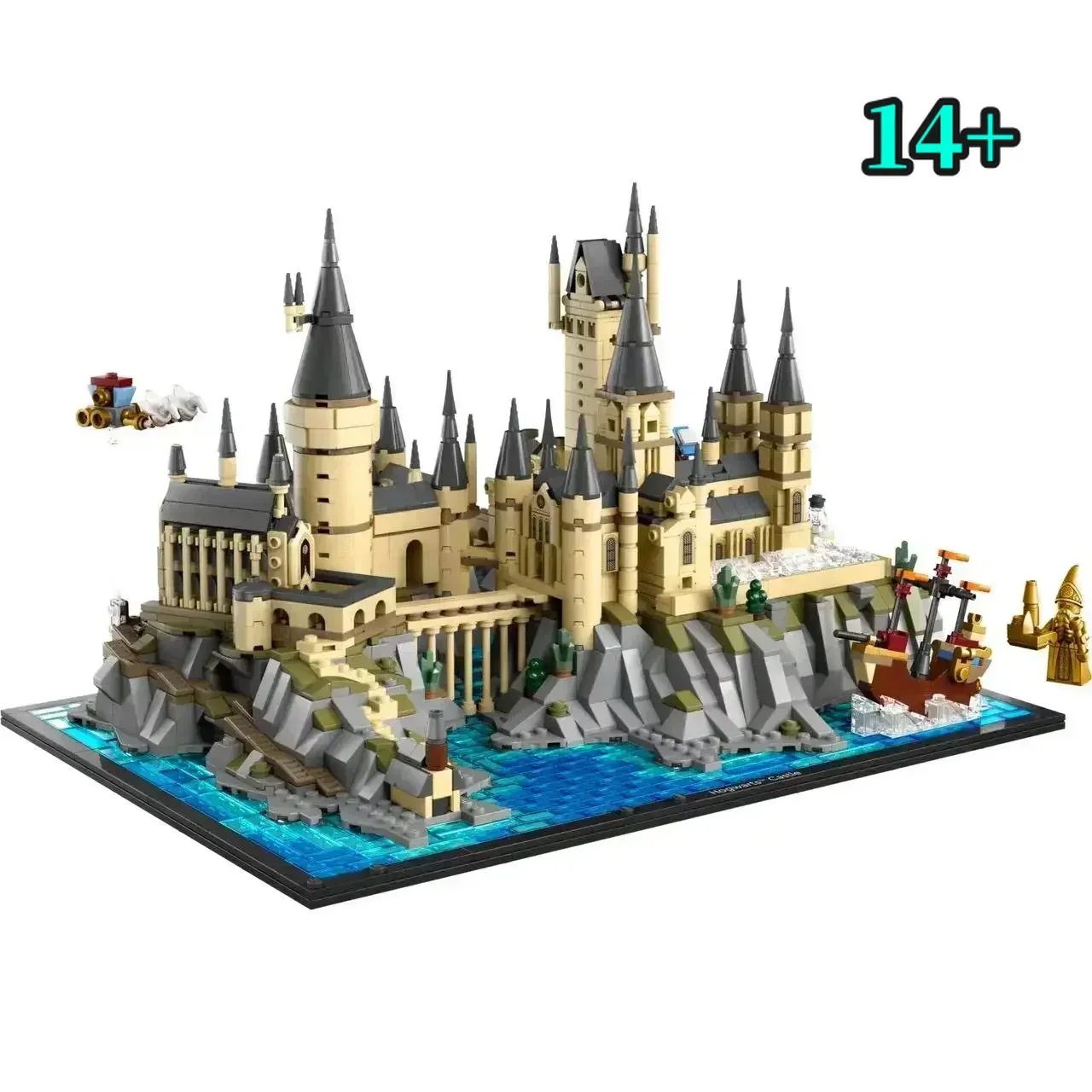 

Disney Hogwarts Castle Courtyard Set Magical Birthday Christmas Halloween Party Gift For Guests