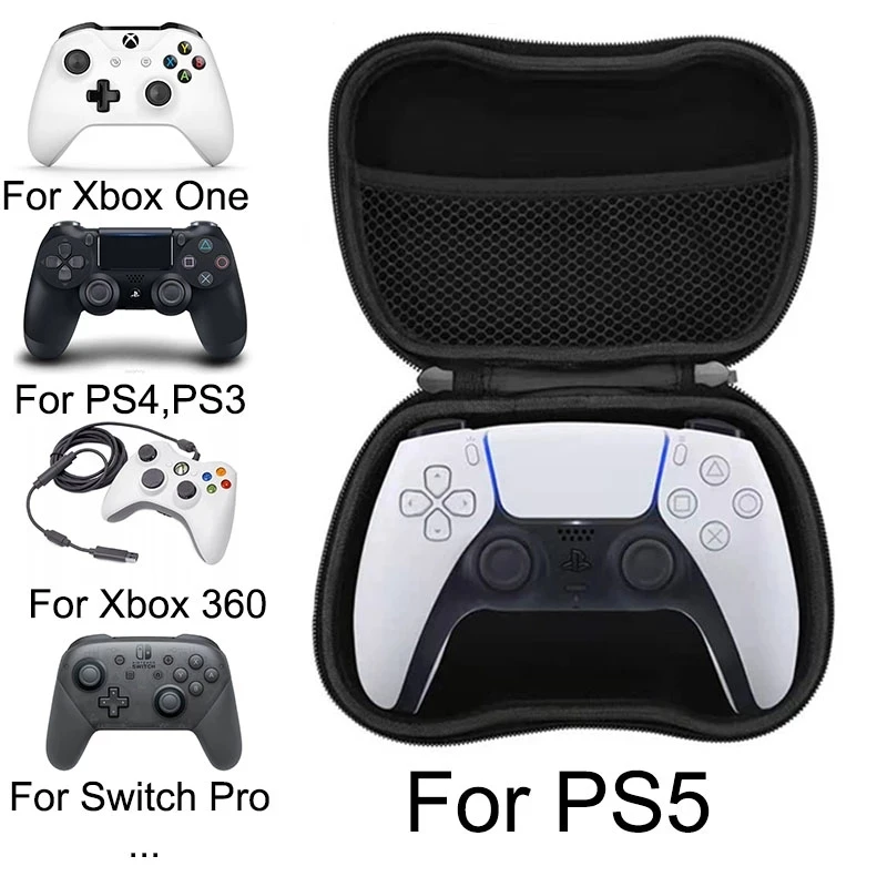 

Eva Storage Bag for Sony Ps5 Ps4 Ps3 Playstation Ps 5 4 3 Xbox Series One S X for Nintendo Switch Pro Controller Storage Case