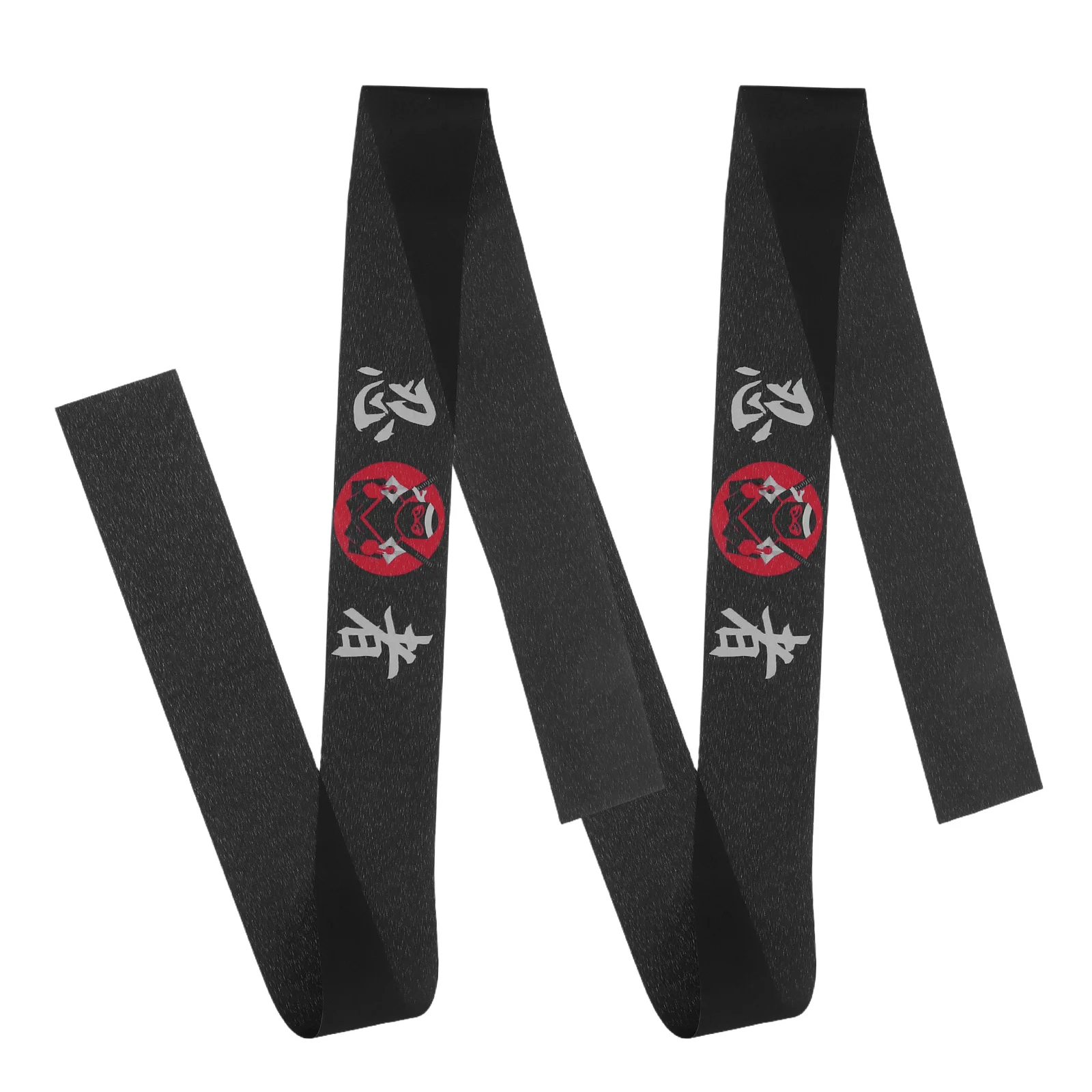 

2Pcs Ninja Headband Japanese Men Chef Headbands Wide Tie Women Karate Hair Decorative Sweatbands Fitness Training