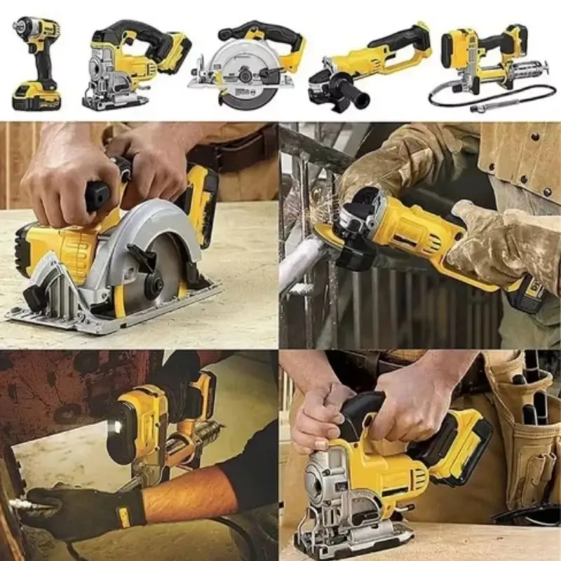 Zestaw akumulatorów do akumulatorów litowo-jonowych Dewalt 20V o pojemności od 8Ah do 18Ah i 18Ah