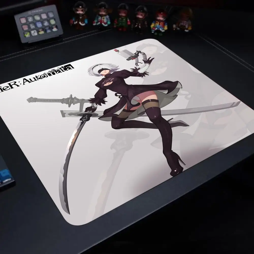 Adventure game Nier Automatas Gaming Mouse Pad XS Small Mousepad For PC Gamer Desktop Decoration Office Mouse Mat Deskmat Rug