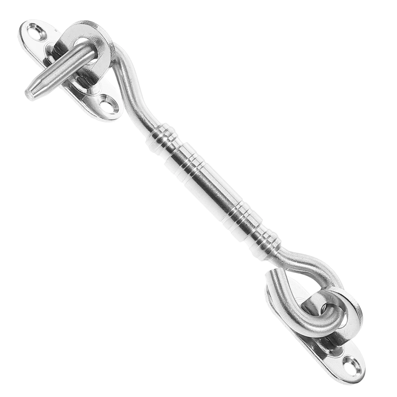 Stainless Steel Hook and Eye Latch Durable Door Lock Hasp Latch Security Privacy Window Barn Door Lock Stainless Hook