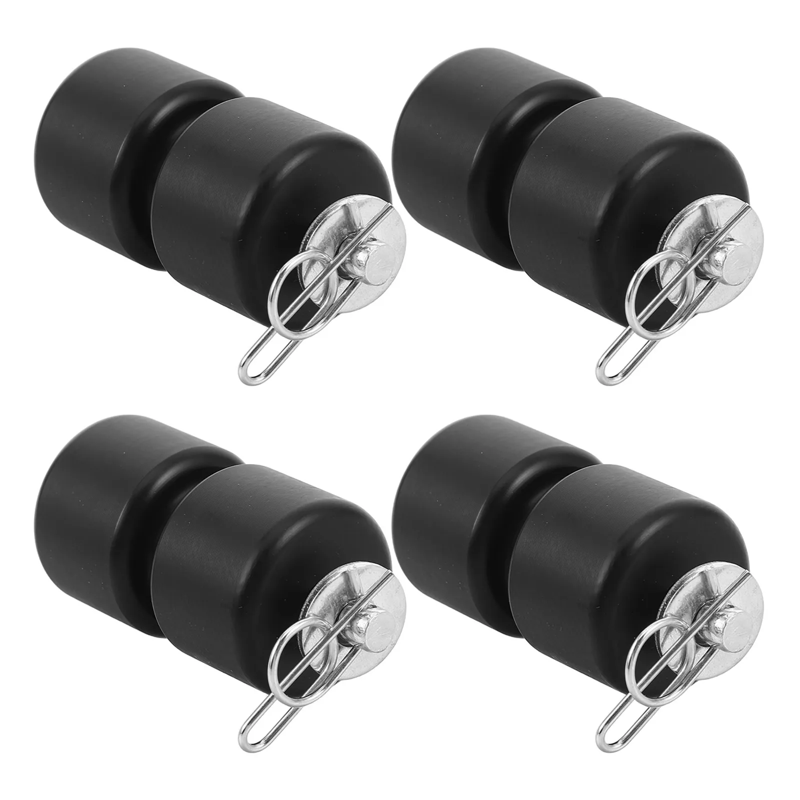 4Sets Roller Pins Washers Rings Lift Kit Aluminum Alloy Heavy Duty Trailer Tailgate Lifting Assist Rollers Replacement Parts