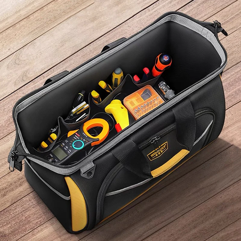 New Tool Bag Waterproof Tool Bag Large Capacity Bag Electrician Carpentry Repair Tool Storage Bag Hardware Tool Storage Bag