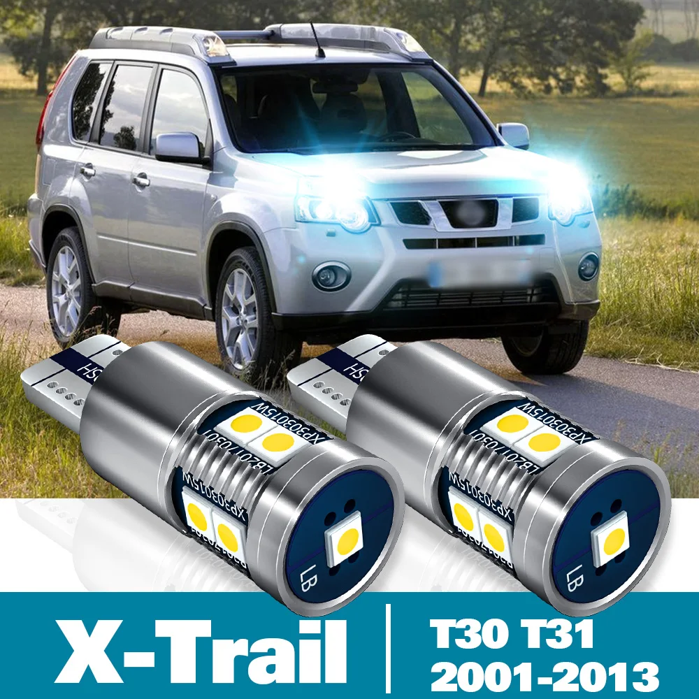 

2x LED Parking Light For Nissan X-Trail X Trail T30 T31 Accessories 2001-2013 2006 2007 2008 2009 2010 2011 2012 Clearance Lamp