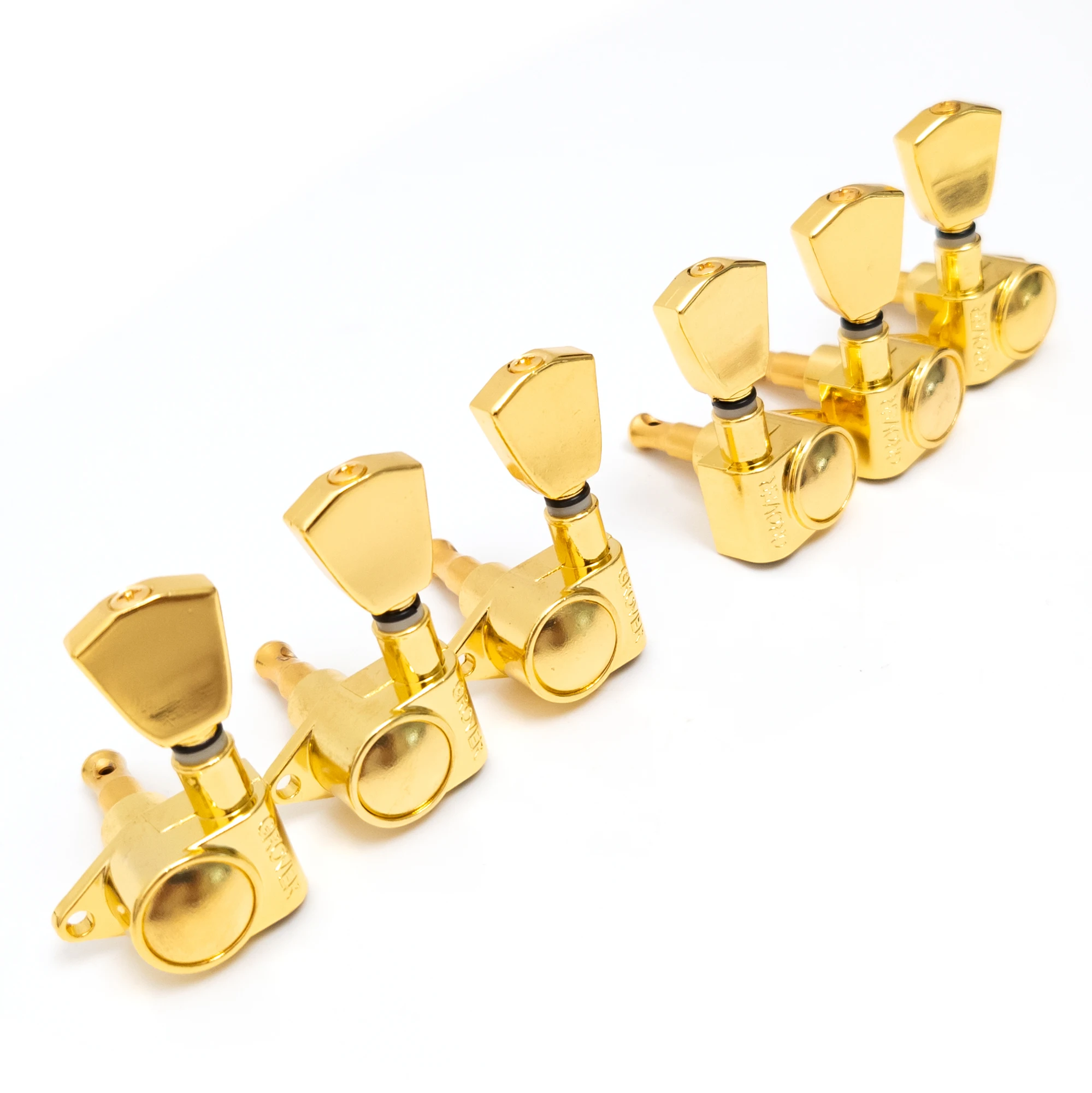 3L3R ضبط الغيتار أوتاد 3x3 رؤساء آلة المستقبلون مع أزرار شبه منحرف لاستبدال الغيتار الكهربائي أو الصوتي