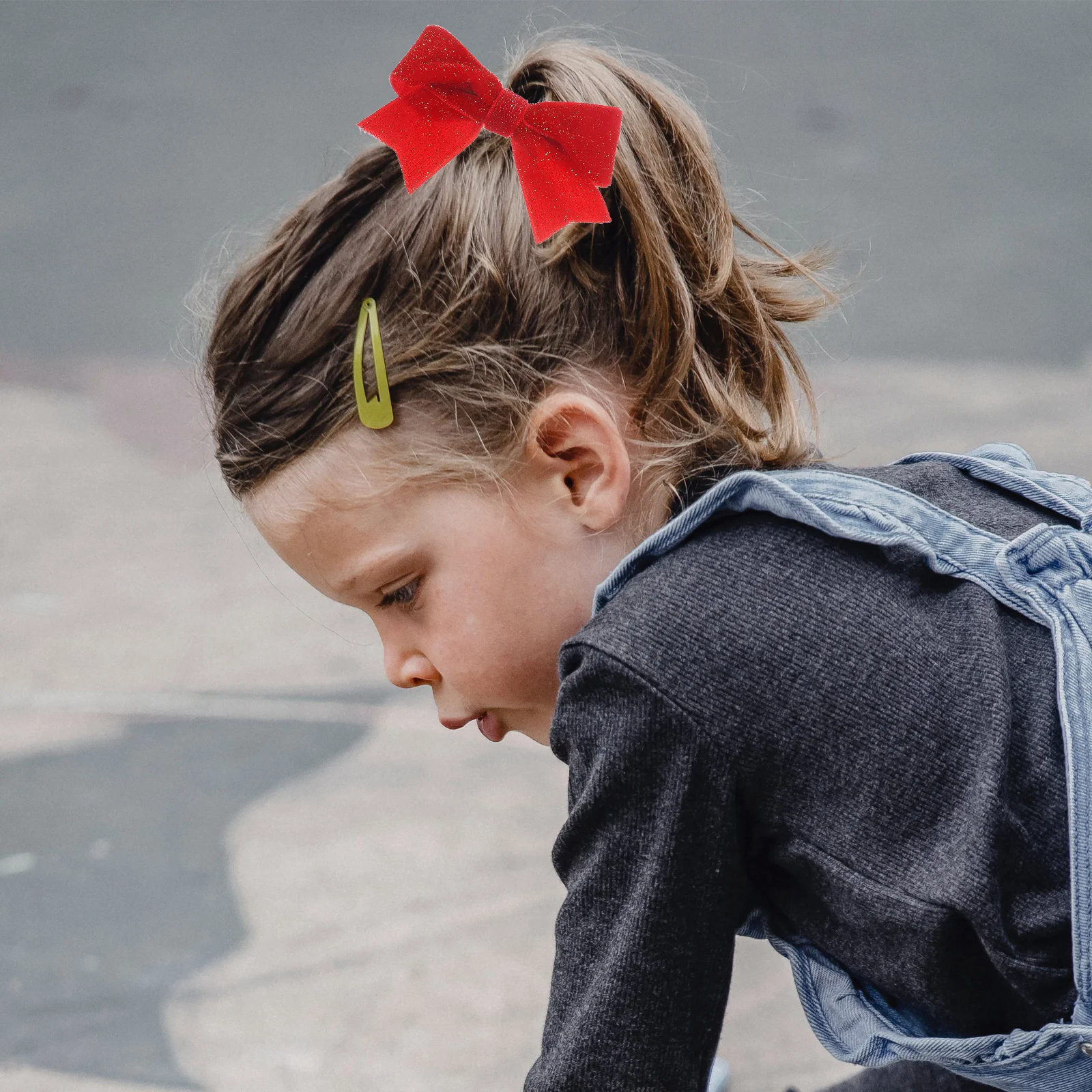 

1 пара резинок для волос с бантом из мягкой ткани, очаровательный аксессуар, модный дизайн, хвостик на день святого Валентина, манжеты, резинки для волос с бантом