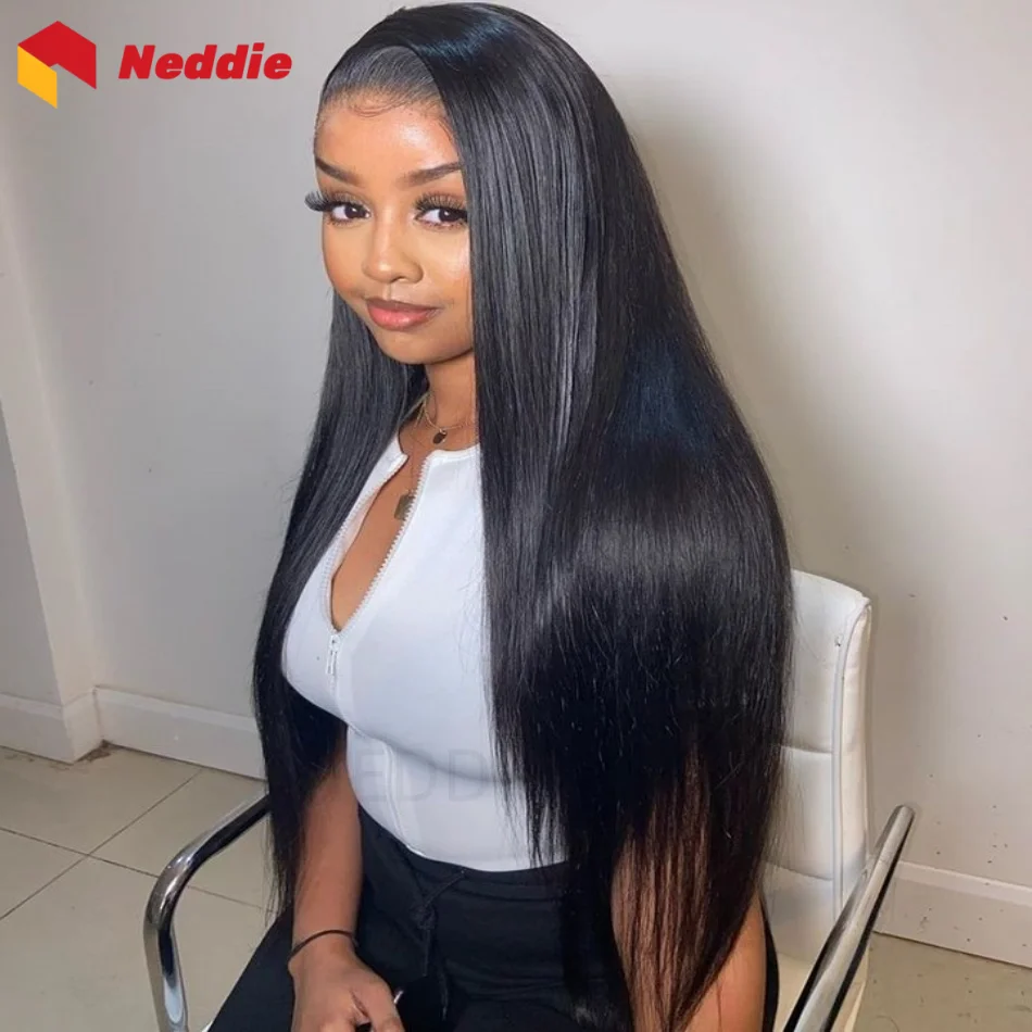 

13X6 Hd Lace Frontal Wig Human Hair 13X4 Hd Transparent Lace Front Wig 30 Inch Brazilian Bone Straight Human Hair Wigs For Women