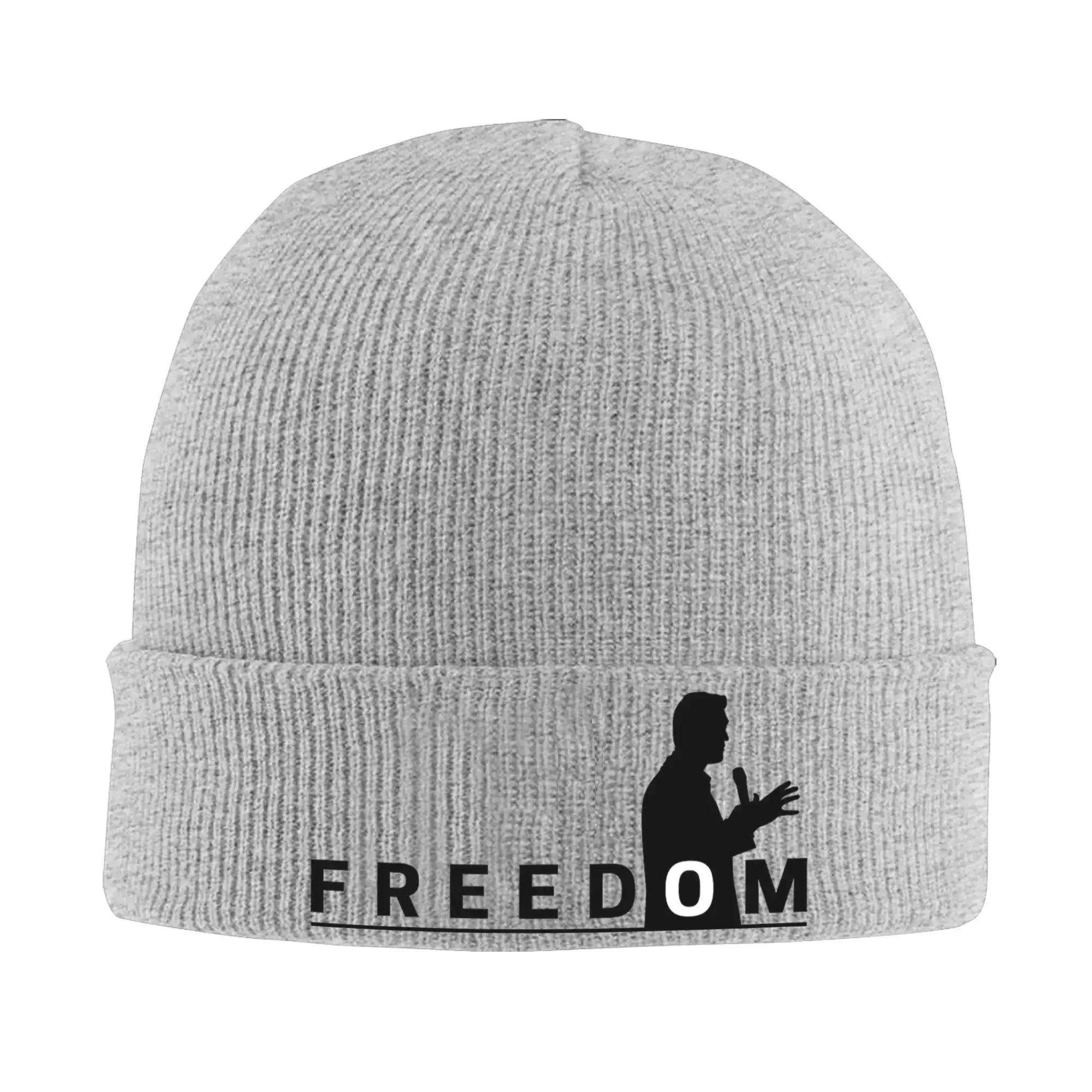 New FREEDOM CHARLIE KIRK  Knitted Hat Beanie Winter Hat Warm Acrylic  Casual  Cap for Men Women Gift