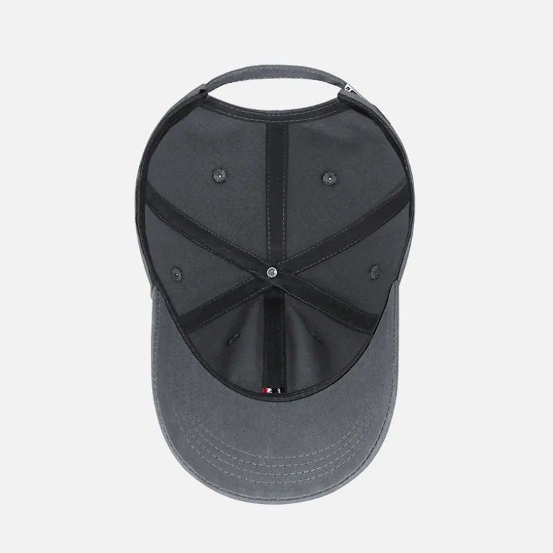 New Simple Label Embroidered Trend Baseball Cap Outdoor Sunshade Casual Fishing Hat Four Seasons Fashionable Sports Peaked Caps