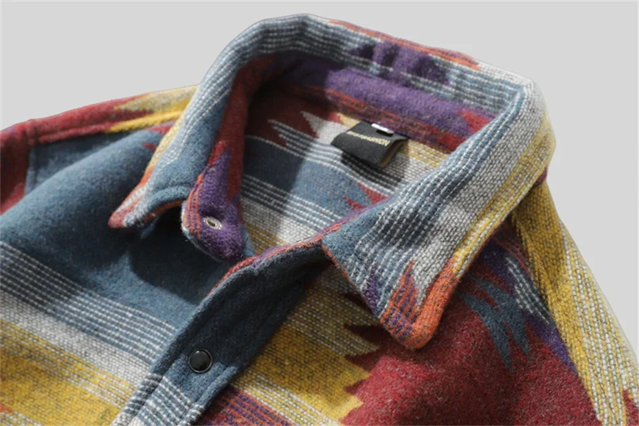 Hip Hop Tie Dye Snap Button Long Sleeve Shirts Men Fashion Casual Streetwear Dress Shirt Coats Male Hipster Shirts Tops
