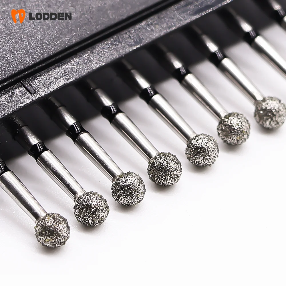 10 Teile/los Dental Diamant Bohrer Bohrer 39 Größen 1,6mm für High Speed Handstück Stomatologie Abteilung Zahnmedizin Schleifen Werkzeuge – Detail 38