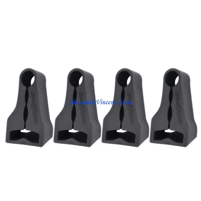 A70F Car Door Lock Silencing Pad set Rubber Pad Noise Isolating Pad set for Vehicles