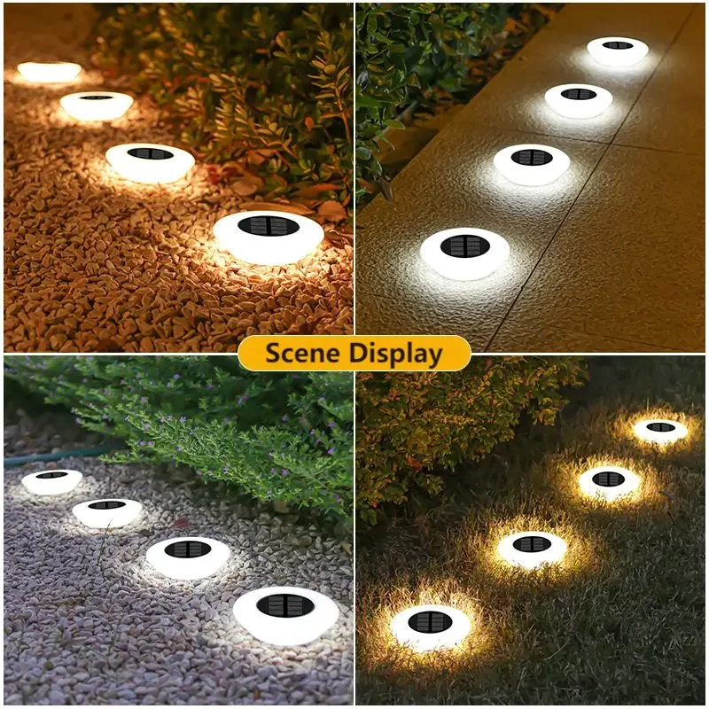 Solar ground lamps, outdoor garden lamps plug-in lamps garden villa decorative lighting lamps landscape lawn lamps