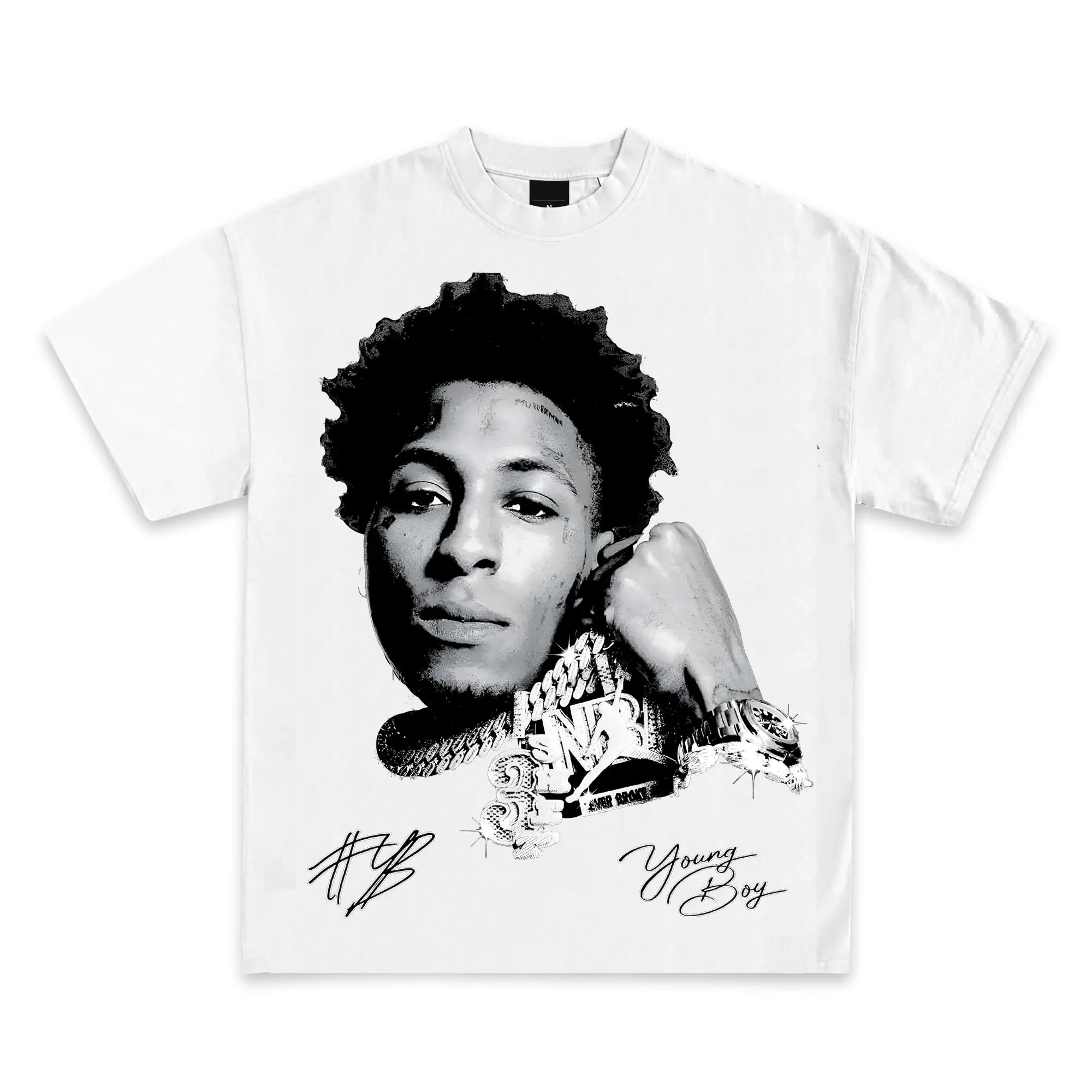 Youngboy Make America Slime مرة أخرى MASA Merch |   قمصان ثقيلة الوزن عالية الجودة للرجال ملابس صيفية هاراجوكو للرجال