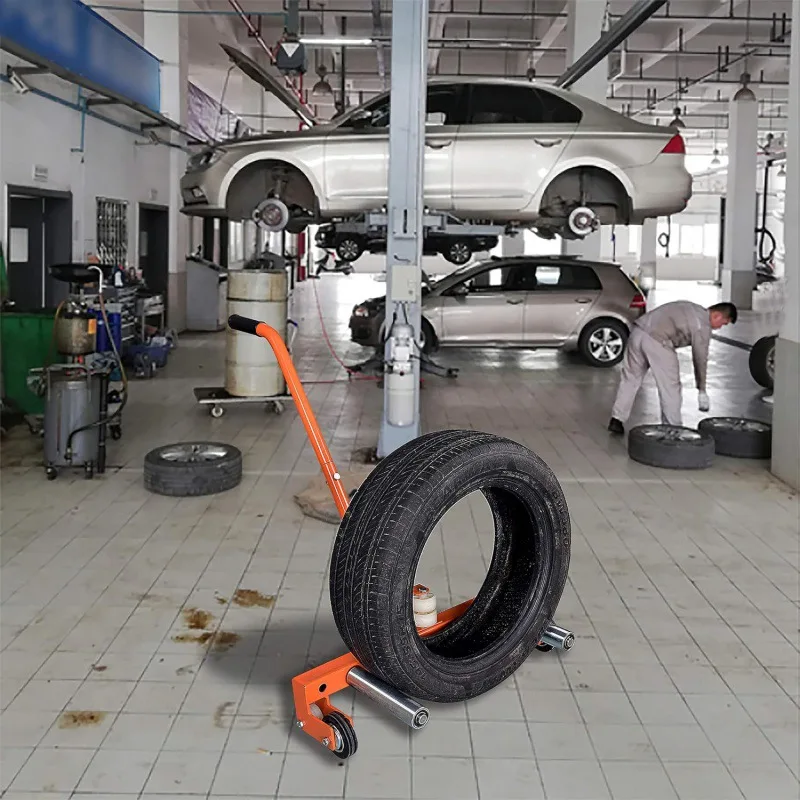 Small Car Mover Property Trailer Heavy duty Adjustable Tire Wheel Small Car Trailer Mover