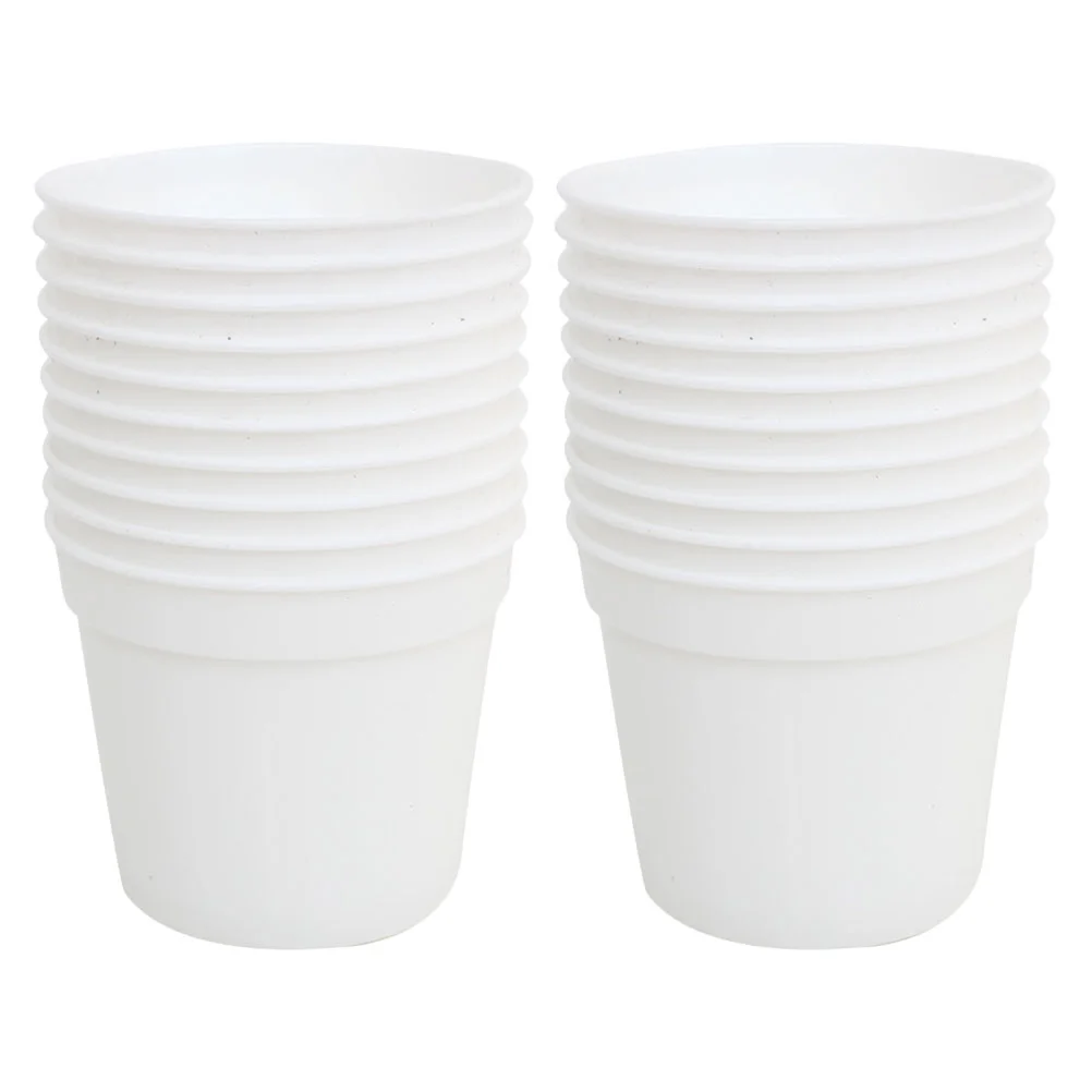 

24 Pcs Flowerpot Nursery Pots for Plants Round Starting Plastic Nutrition Cup Garden