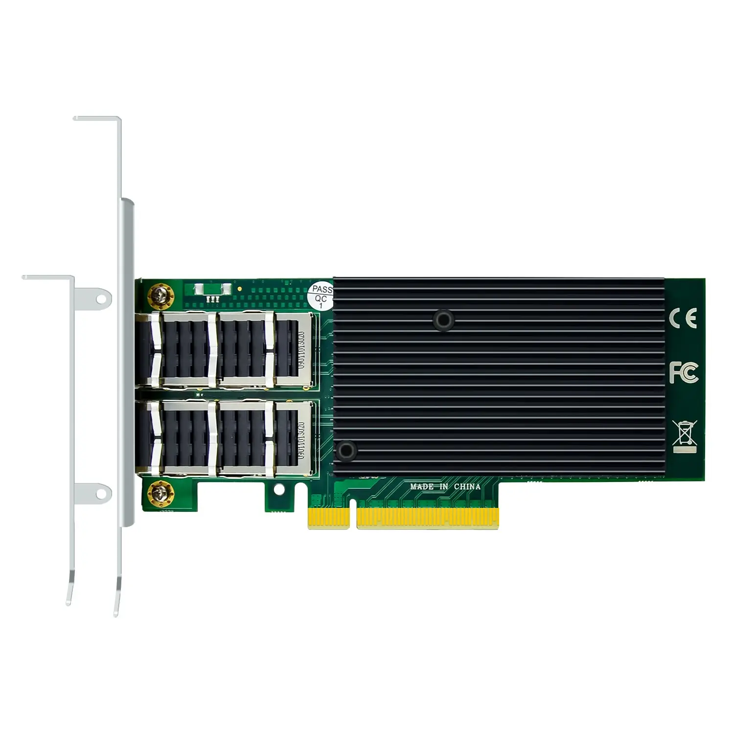 

2-Port 40G QSFP+ ConnectX-3 VPI InfiniBand and Ethernet Adapter Card, InfiniBand RDMA and RoCE