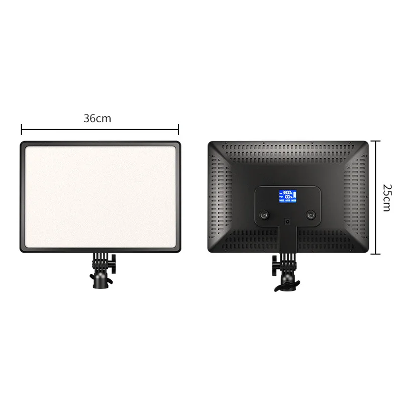 LED Photography Video Light Professional Panel Lighting Photo Studio Lamp Kit For Shoot Live Streaming Youbube Tiktok Makeup