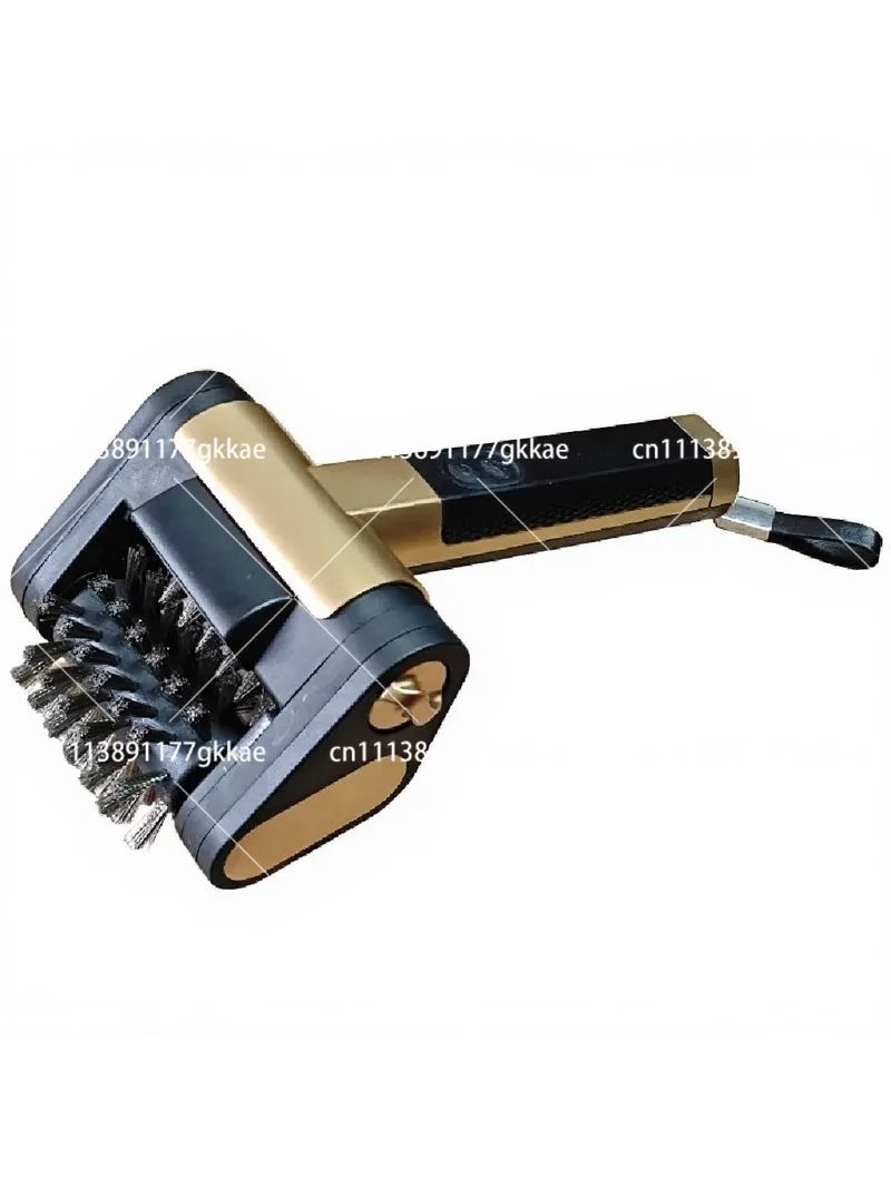 Rechargeable Electric BBQ Cleaning Brush Portable Handheld Roller Brush for Outdoor Camping Grill