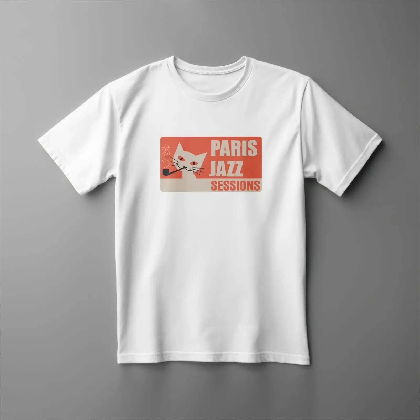 Paris Jazz Sessions T Shirt Vintage Music Festival vintage Washed graphic Unisex Slightly designer clothes streetwear Versatile