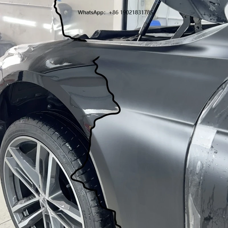 7.5Mil\ 183μm satin matte PPF hydrophobic heat repair paint surface protective film TPU car film vinyl sticker car decorative fi