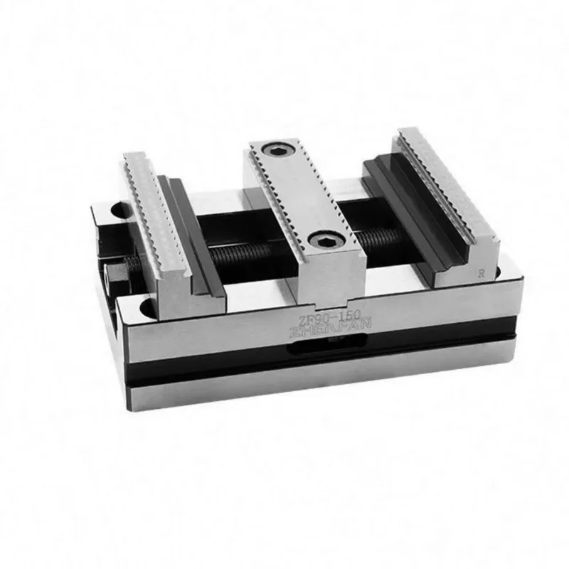 H77 Vise 4-axis 5-axis Concentric Fixture Style Precision Vise Mini Self Centering Vise Installed Positioning Plate