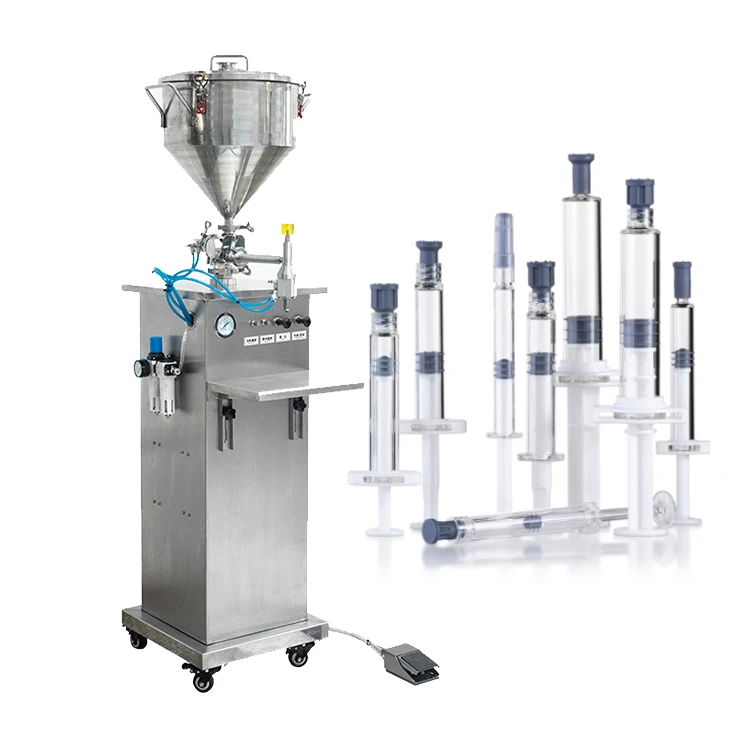 

Semi-Automatic High Precision Pre-Filled Plastic Container Gel & Oil Filling Equipment