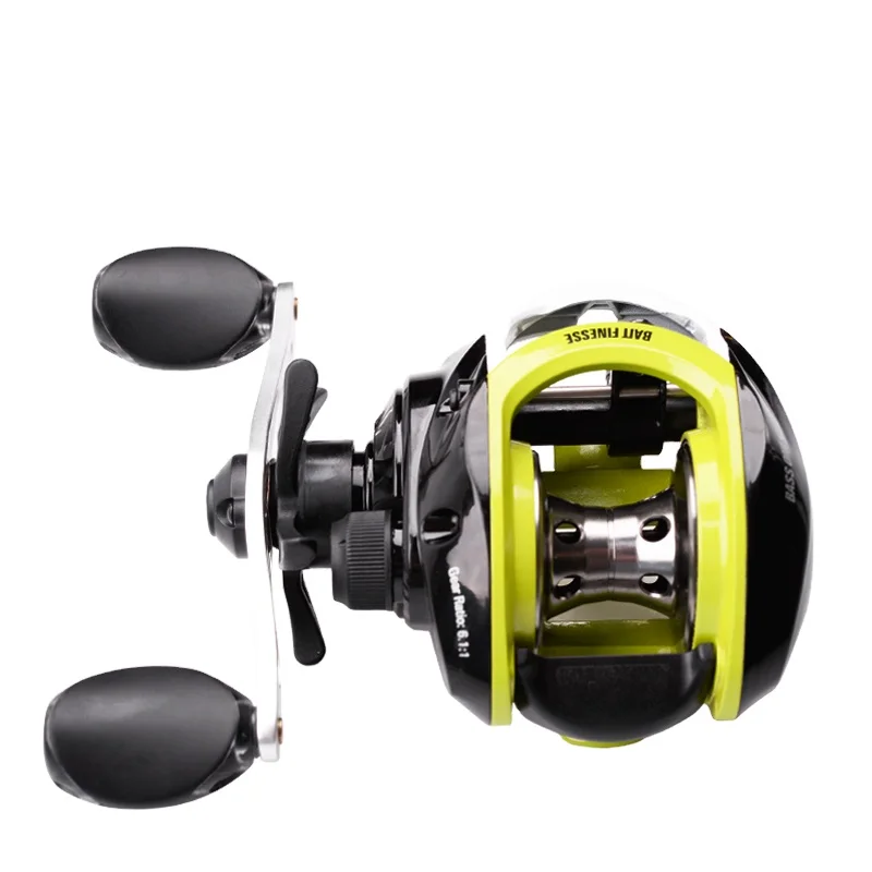 

ANYFISH BASS ONE 200L 9+1BB Left Handle Gear Ratio6.1:1 Max Drag14kg 4 Colors Saltwater Baitcast Wheel Baitcasting Fishing Reels