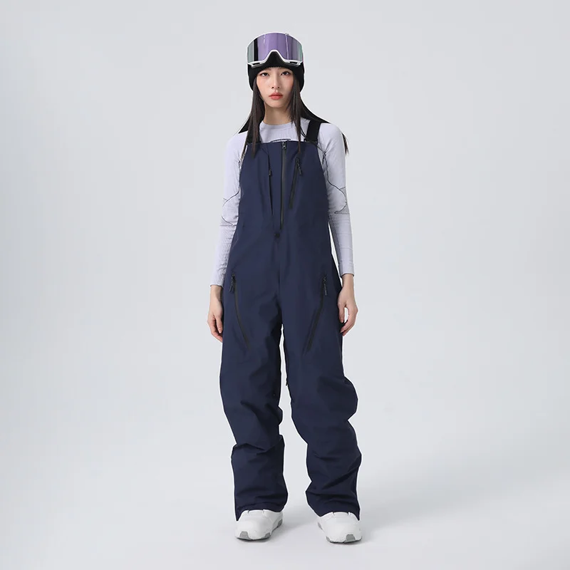 

2026 New Searipe Double Board Single Board Ski Strap Pants for Women, Men 3L Waterproof jumpsuit