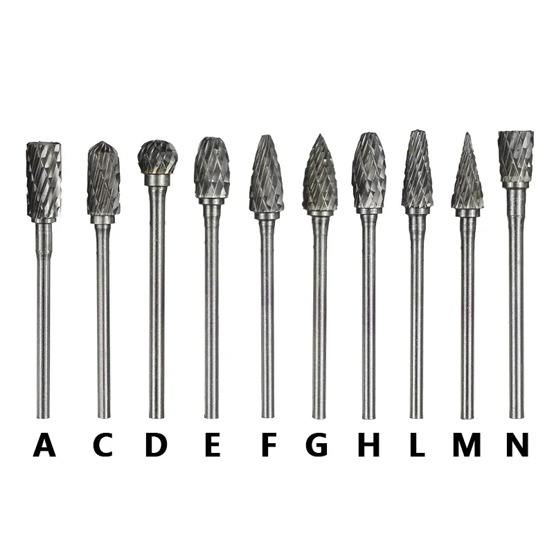 

double cut rotary file 3x6mm tungsten carbide burr
