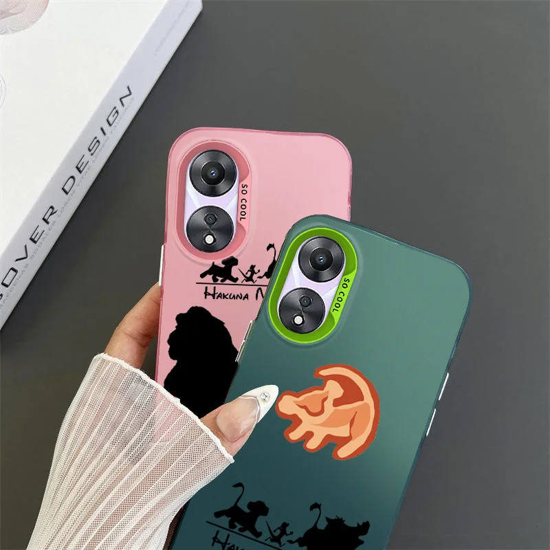 Disney Lion King For OPPO Realme 5 8 10 11 i Pro C 2 15 20 21 31 33 35 53 55 9i Colorful Phone Case Soft Funda Silicone Cover