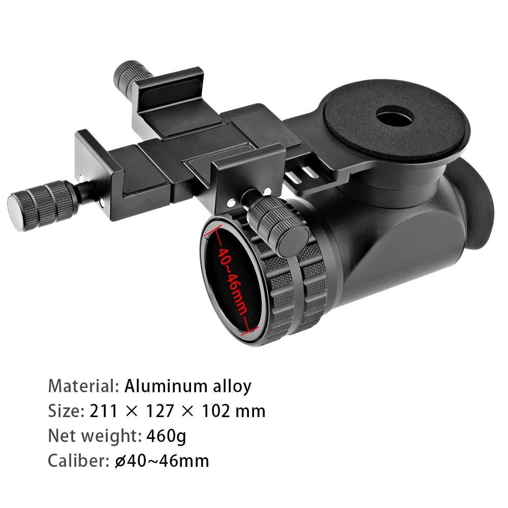 Telescope Smartphone Imaging Side Shot Hunting Camera Mount Fixed Mount For Air Paint Soft Ball Spotting Svbony Outdoor Records