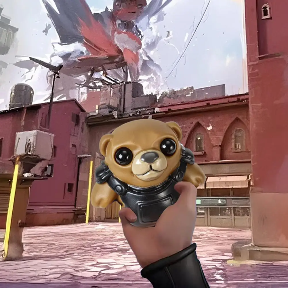 11cm mini urso alívio do estresse squeeze brinquedo descompressão kawaii squeezable modelo coleção ornamentos para crianças presentes