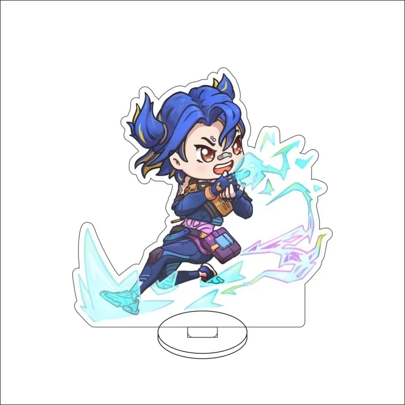 VALORANT Killjoy Reyna Skye Yoru Astra الشكل حامل أنيمي HD الاكريليك حامل الدائمة مكتب زينة هدية الهالوين 10 سنتيمتر