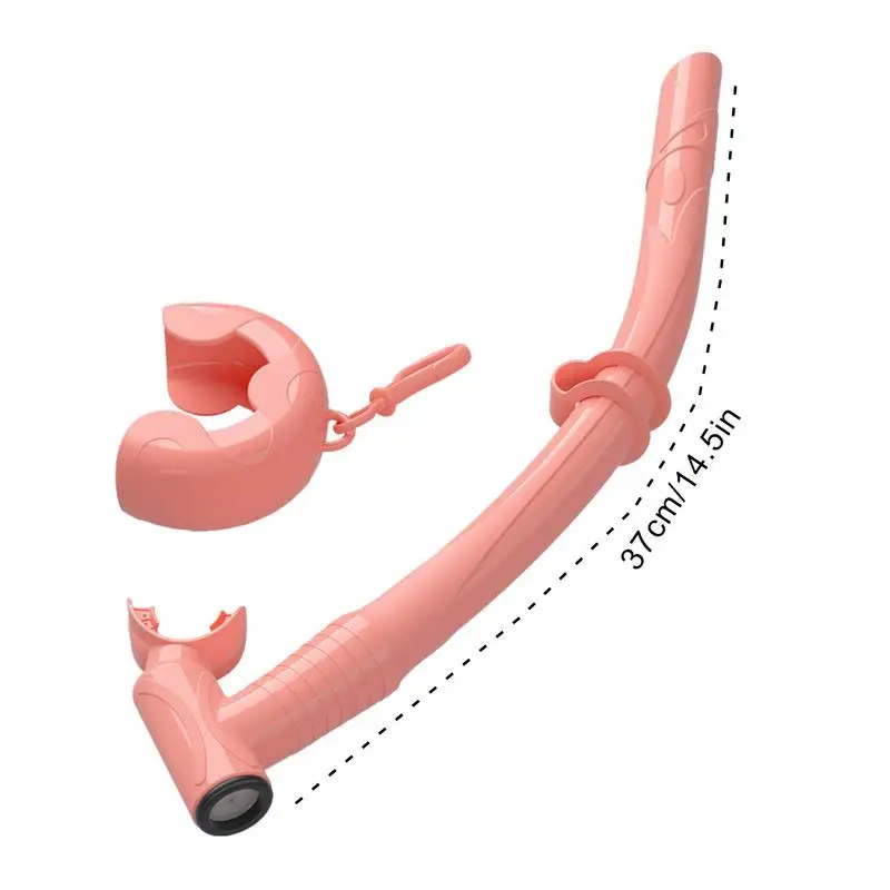 เด็กดําน้ําหายใจหลอดสบาย Mouthpiece ดําน้ําเปียกสําหรับดําน้ําว่ายน้ําแบบยืดหยุ่นท่อดําน้ําเด็กดําน้ําดูปะการัง