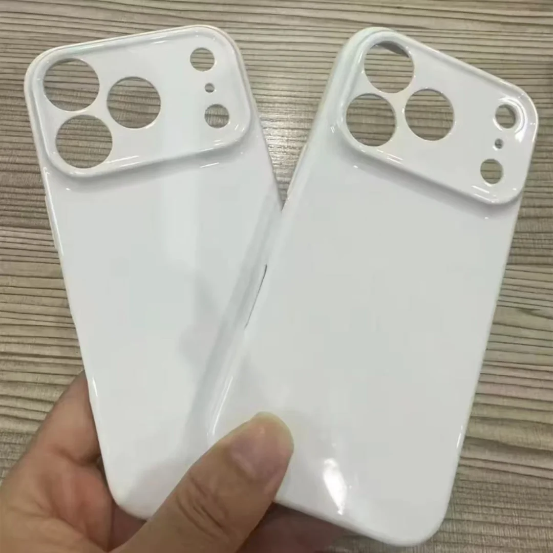 TUOLI 10pcs Soft TPU 3D Film Sublimate Case for iPhone 17 air 17 16 pro max DIY Printing Photo Heat Press Mobile Back Cover