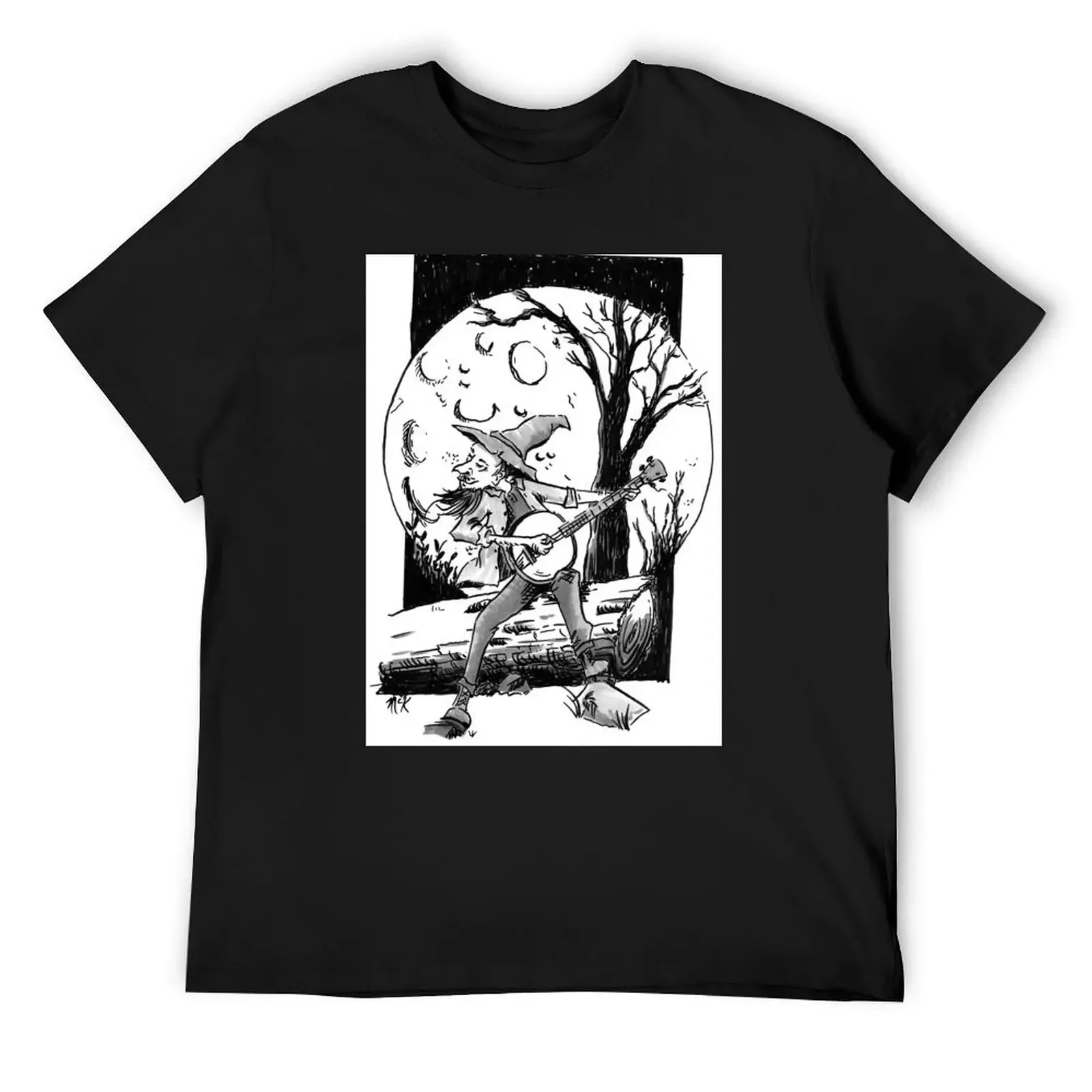 

Pickin' in the Moonlight T-Shirt graphic tee shirt oversizeds anime shirt shirts graphic tee men