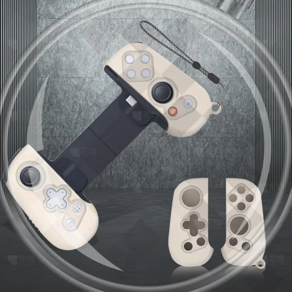 Silicone Grip Case Cover Anti-Slip Controller Skin Anti-Scratch Hand Grip Cover for Backbone One Mobile Gaming Controller Handle