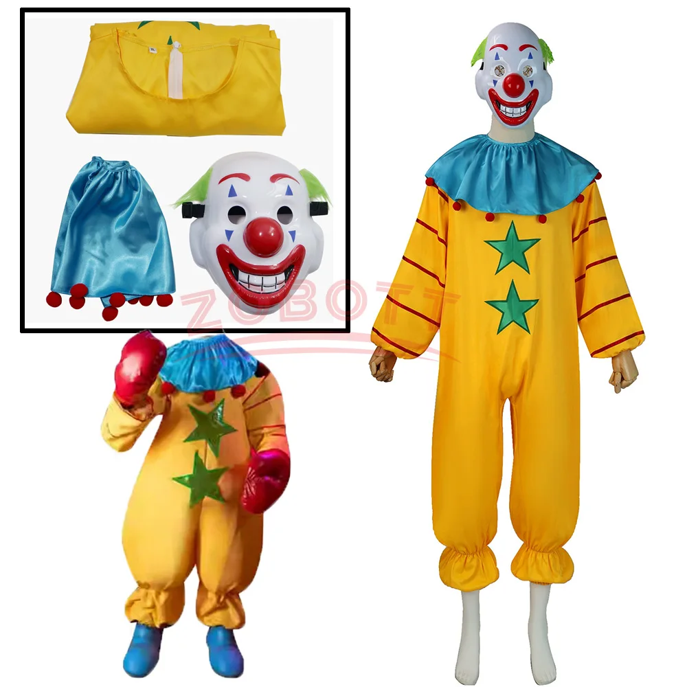 

Игра «Клоуны-убийцы из космоса», карнавальный костюм для взрослых, комбинезон унисекс, полный комплект аксессуаров, униформа, карнавальные костюмы на Хэллоуин