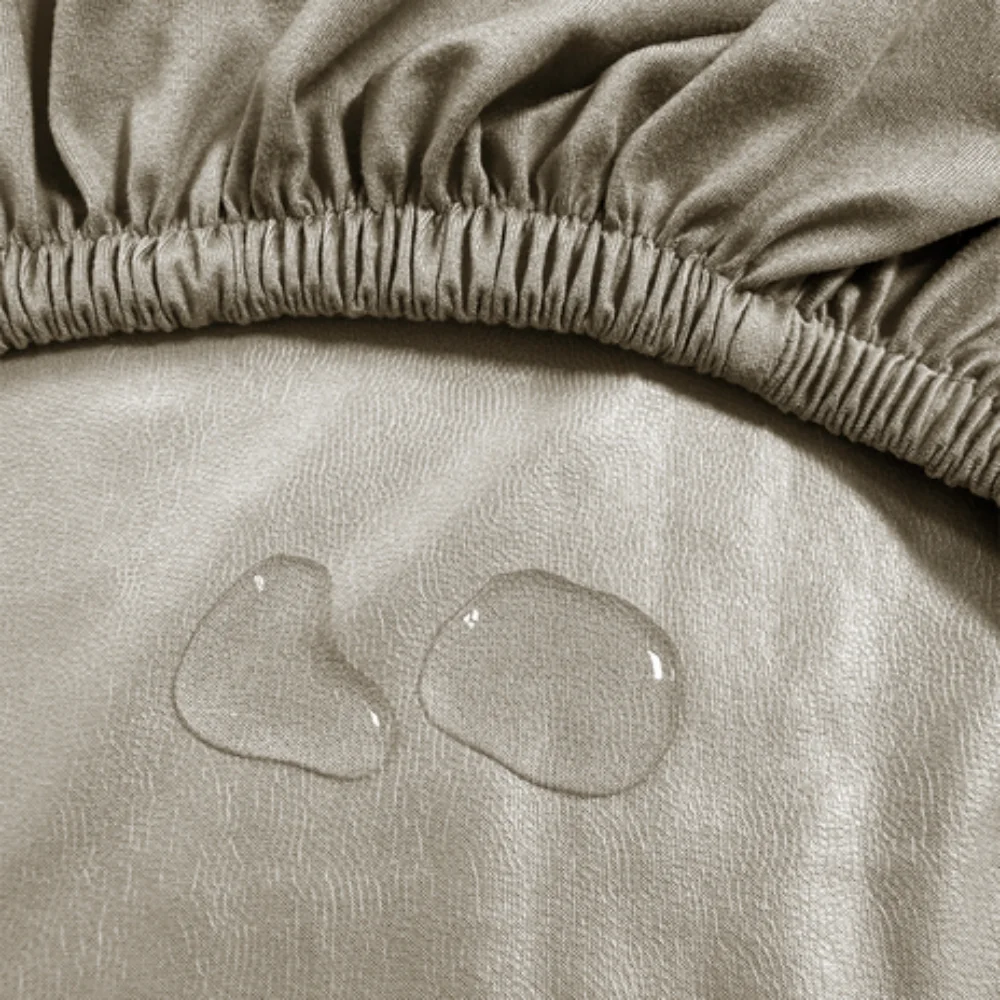 Funda de silla para comedor, fundas de asiento de LICRA, funda de cojín de tela elástica de Color sólido para el hogar, 1 ud. ﻿