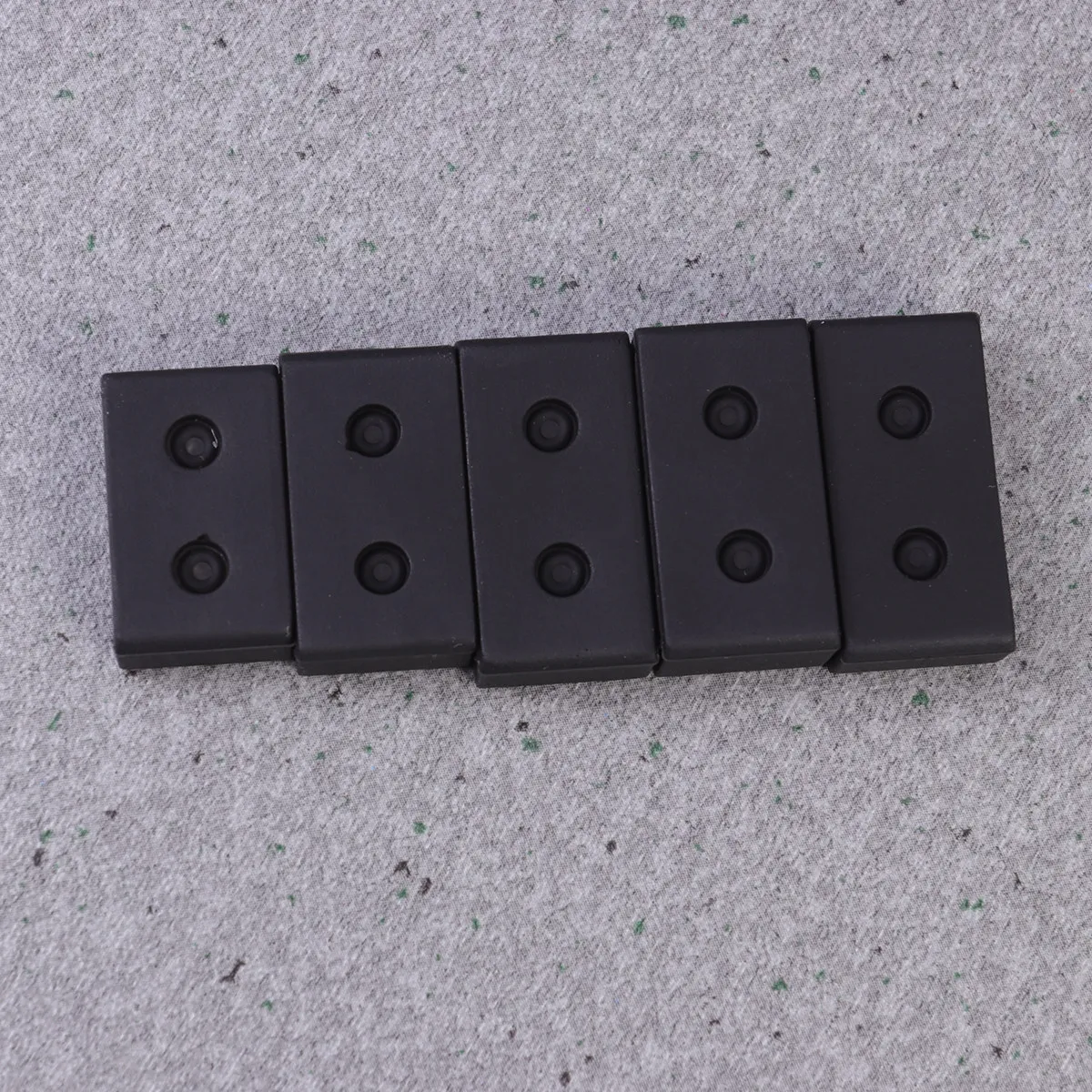 2 Pcs Watch Strap Band Replacement Rubber Accessories Elastic Bands Black Retainer Rings for Watchband