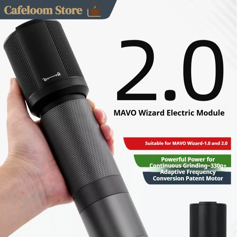 Electric Grinder Module For Mavo Wizard 1.0/2.0 Manual Coffee Grinder Adaptive Frequency Motor High Compatibility Accessories