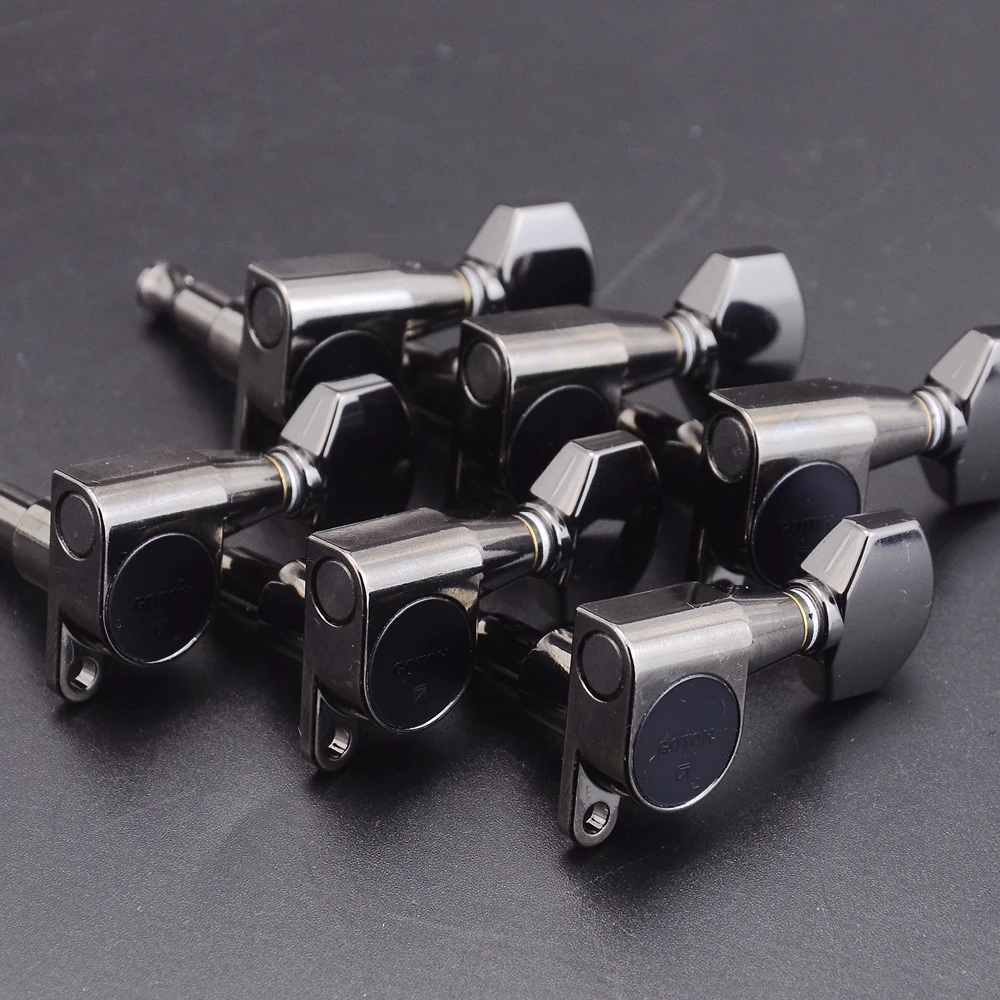 Original Genuine GOTOH SG360-07 R6/L6 In-line Guitar Machine Heads Tuners MADE IN JAPAN