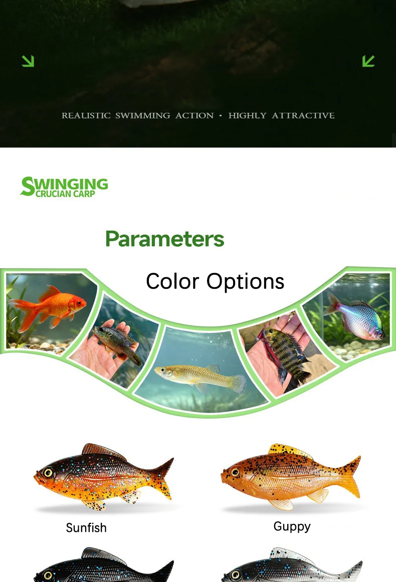 3/5 Stück Weiche Swimbait-Angelköder 63mm 88mm Realistischer Softbait 30% Hochsalz-Gabelschwanz-Swimbait Apfel-Aminosäure-Duft Neko Rig – Detail 2
