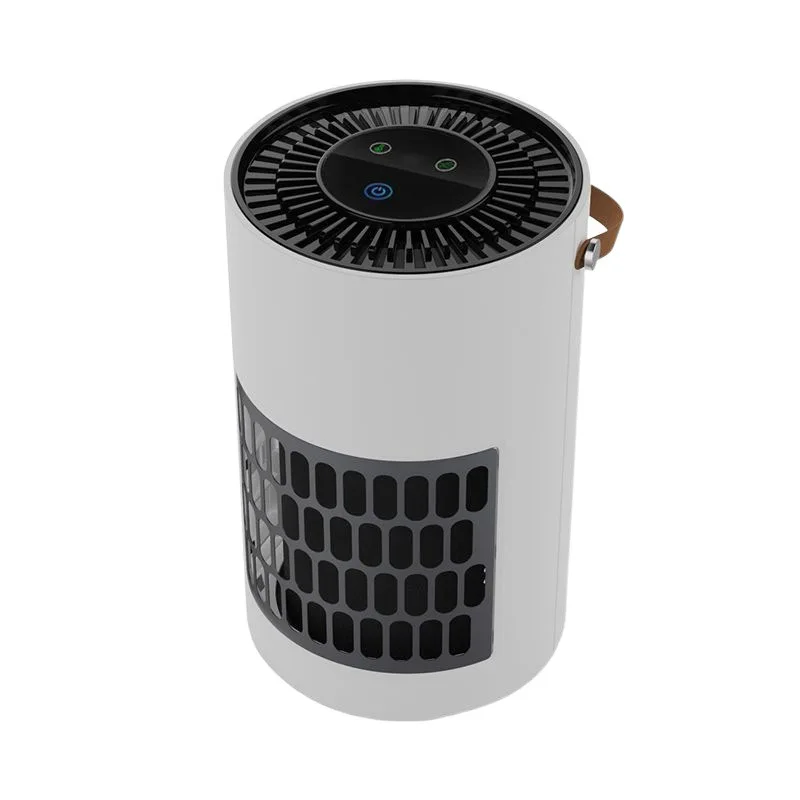 

Small pet suction floating cat hair air purifier