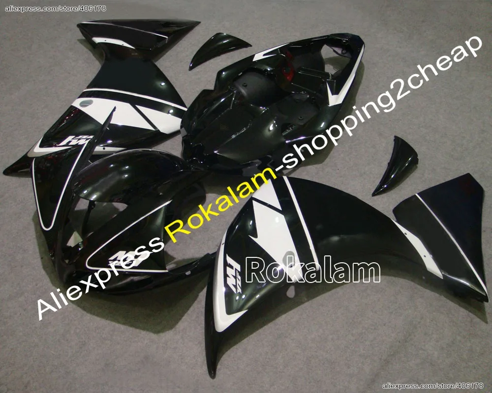 

YZF1000-R1 09 10 11 Body Kit For Yamaha YZF R1 2009 2010 2011 Race Motorcycle Black Bodywork (Injection Molding)